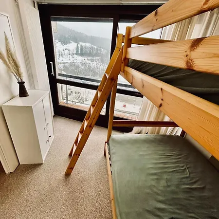 Apartment 2 Pieces Ensoleille Vue Montagne Pied Des Pistes